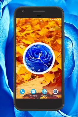 Rose Clock Live Wallpaper android App screenshot 4